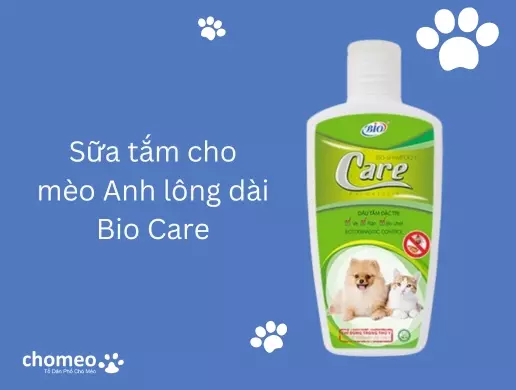 Sữa tắm cho mèo Anh lông dài Bio Care