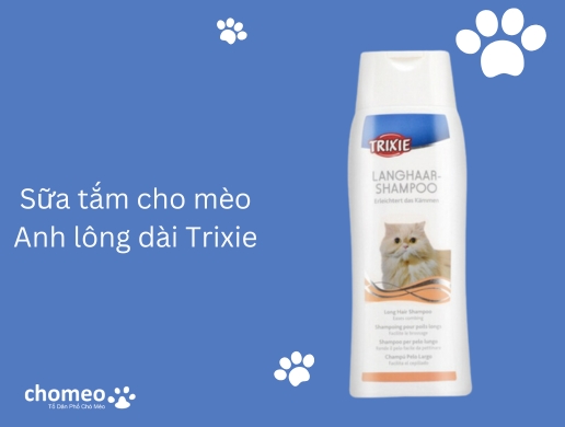 Sữa tắm cho mèo Anh lông dài Trixie